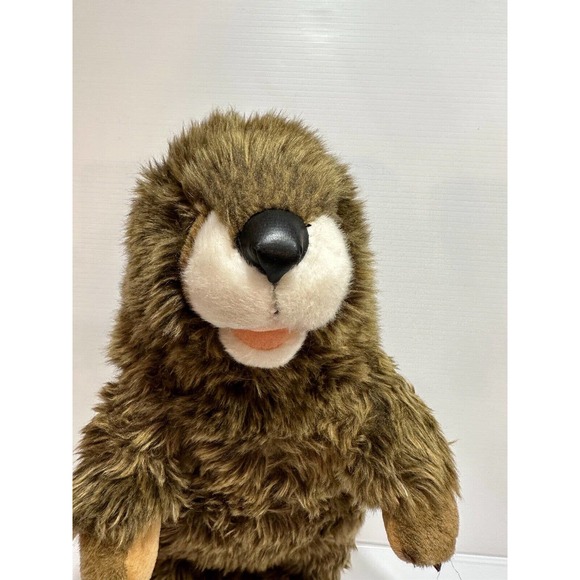 Build A Bear BAB Brown Groundhog Otter Plush Stuffed Animal Kids Toy - Picture 5 of 13